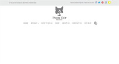 Desktop Screenshot of poorcatdesigns.com
